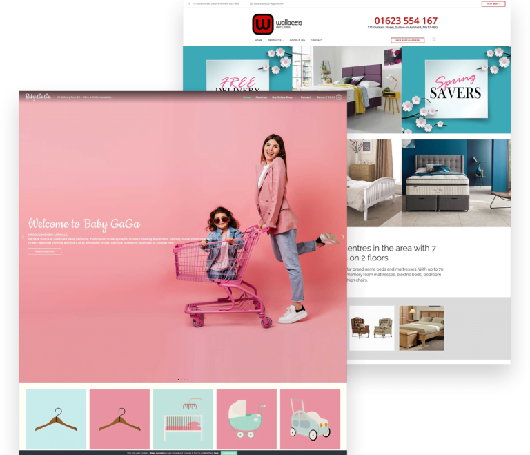 Ecommerce Web Design Example